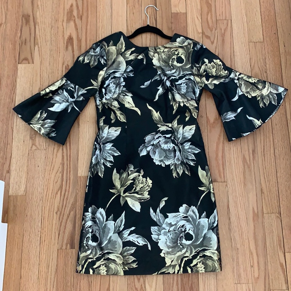 Trina Turk Event Dress Flutter Sleeve - STUNNING